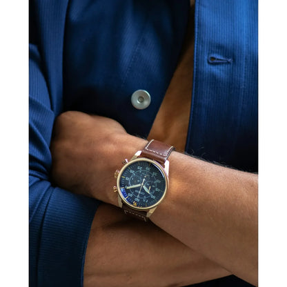 Citizen's Avion with Blue Chronograph Dial