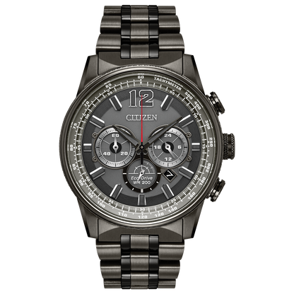 Citizen's Nighthawk with Gray Chronograph Dial