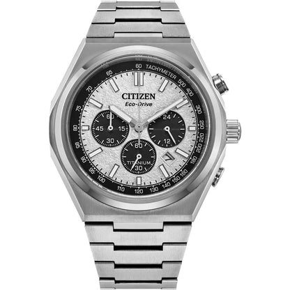 Citizen's Zenshin with White Chronograph Dial