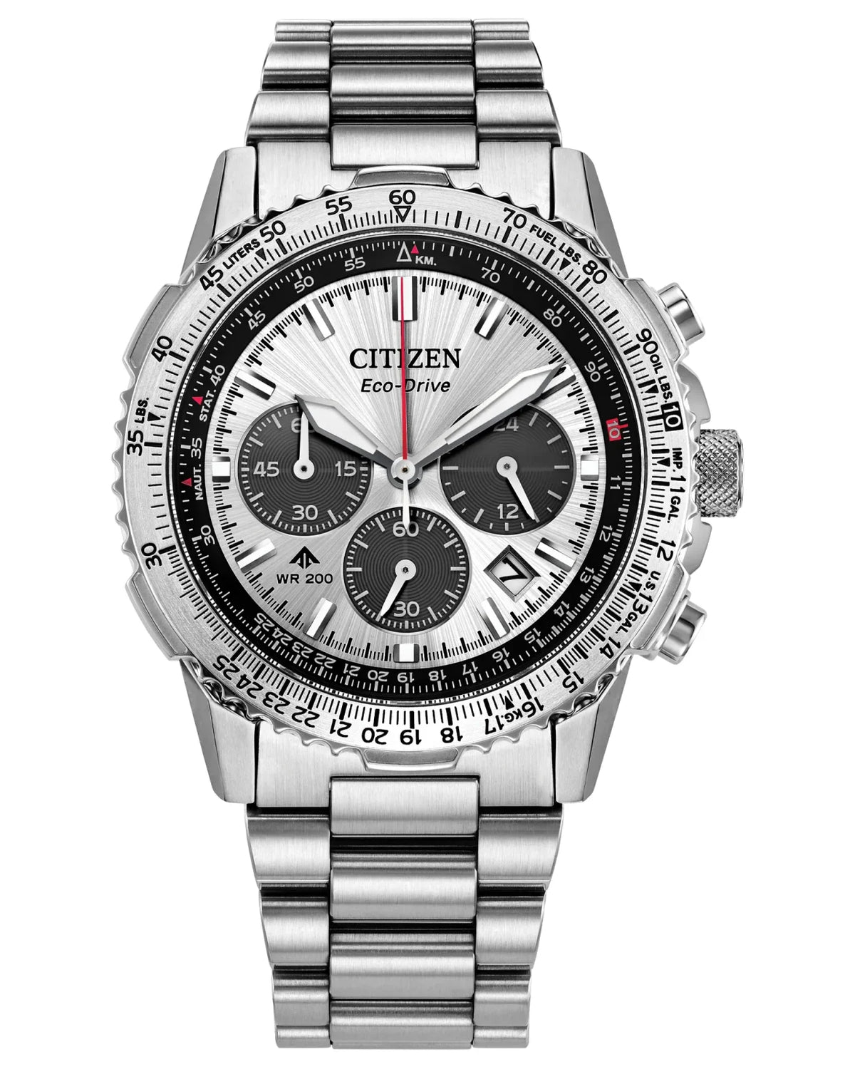 Citizen's Promaster Navihawk with Silver-tone Chronograph Dial