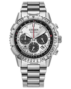 Citizen's Promaster Navihawk with Silver-tone Chronograph Dial