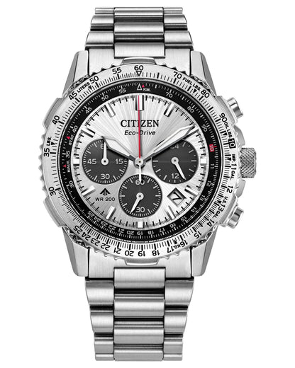 Citizen's Promaster Navihawk with Silver-tone Chronograph Dial