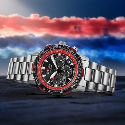 Citizen's Red Arrows Promaster Air Navihawk with Black Chronograph Dial