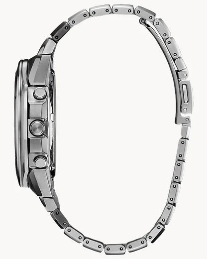 Citizen's Super Titanium Armor with Grey-black Chronograph Dial