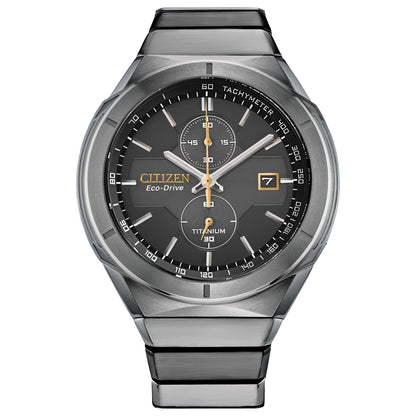 Citizen's Super Titanium Armor with Grey-black Chronograph Dial