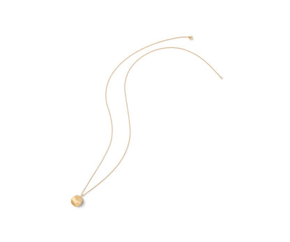 Marco Bicego's 18K Yellow Gold Africa Diamond Boule Necklace