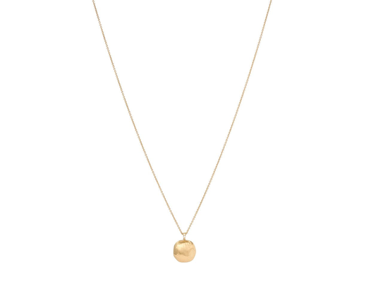 Marco Bicego's 18K Yellow Gold Africa Diamond Boule Necklace