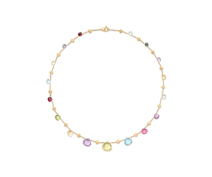 Marco Bicego's 18K Yellow Gold Paradise Gemstones Necklace