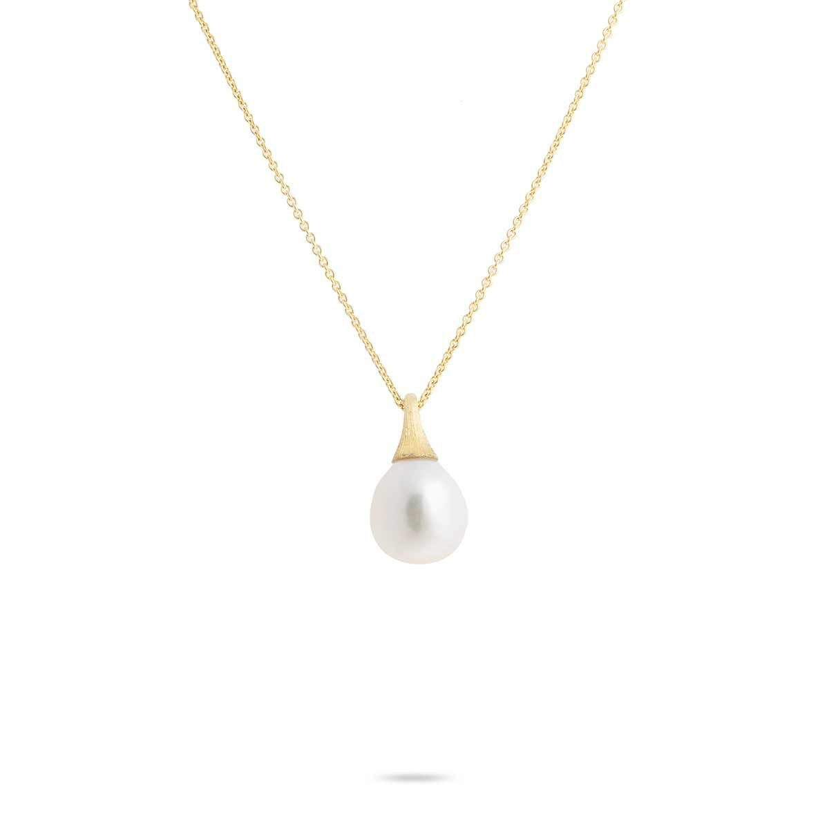 Marco Bicego's 18K Yellow Gold Africa Pearl Necklace