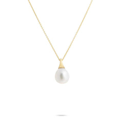 Marco Bicego's 18K Yellow Gold Africa Pearl Necklace
