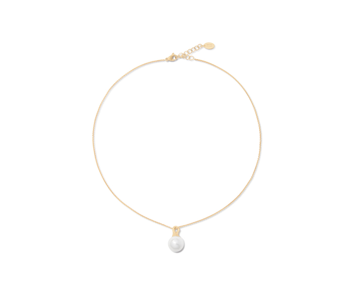 Marco Bicego's 18K Yellow Gold Africa Pearl Necklace