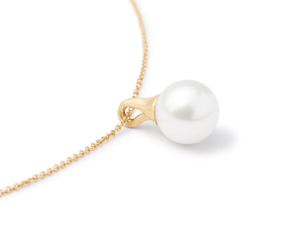 Marco Bicego's 18K Yellow Gold Africa Pearl Necklace