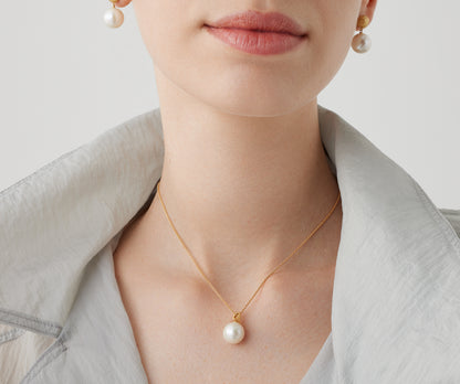 Marco Bicego's 18K Yellow Gold Africa Pearl Necklace