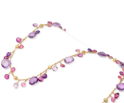 Marco Bicego's 18K Yellow Gold Paradise Gemstone Necklace