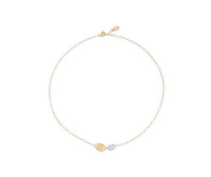 Marco Bicego's 18K Two-tone Lunaria Diamond Necklace