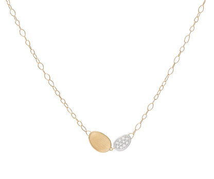 Marco Bicego's 18K Two-tone Lunaria Diamond Necklace
