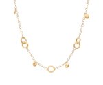 Marco Bicego's 18K Yellow Gold Jaipur Link Satin Necklace