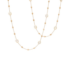 Marco Bicego's 18K Yellow Gold Siviglia Mother-of-Pearl Necklace