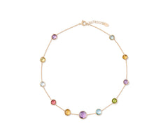 Marco Bicego's 18K Yellow Gold Jaipur Gemstone Necklace