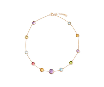 Marco Bicego's 18K Yellow Gold Jaipur Gemstone Necklace
