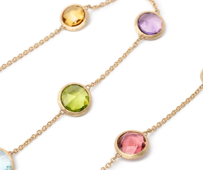 Marco Bicego's 18K Yellow Gold Jaipur Gemstone Necklace