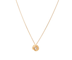Marco Bicego's 18K Two-tone Jaipur Link Diamond Floral Pendant Necklace