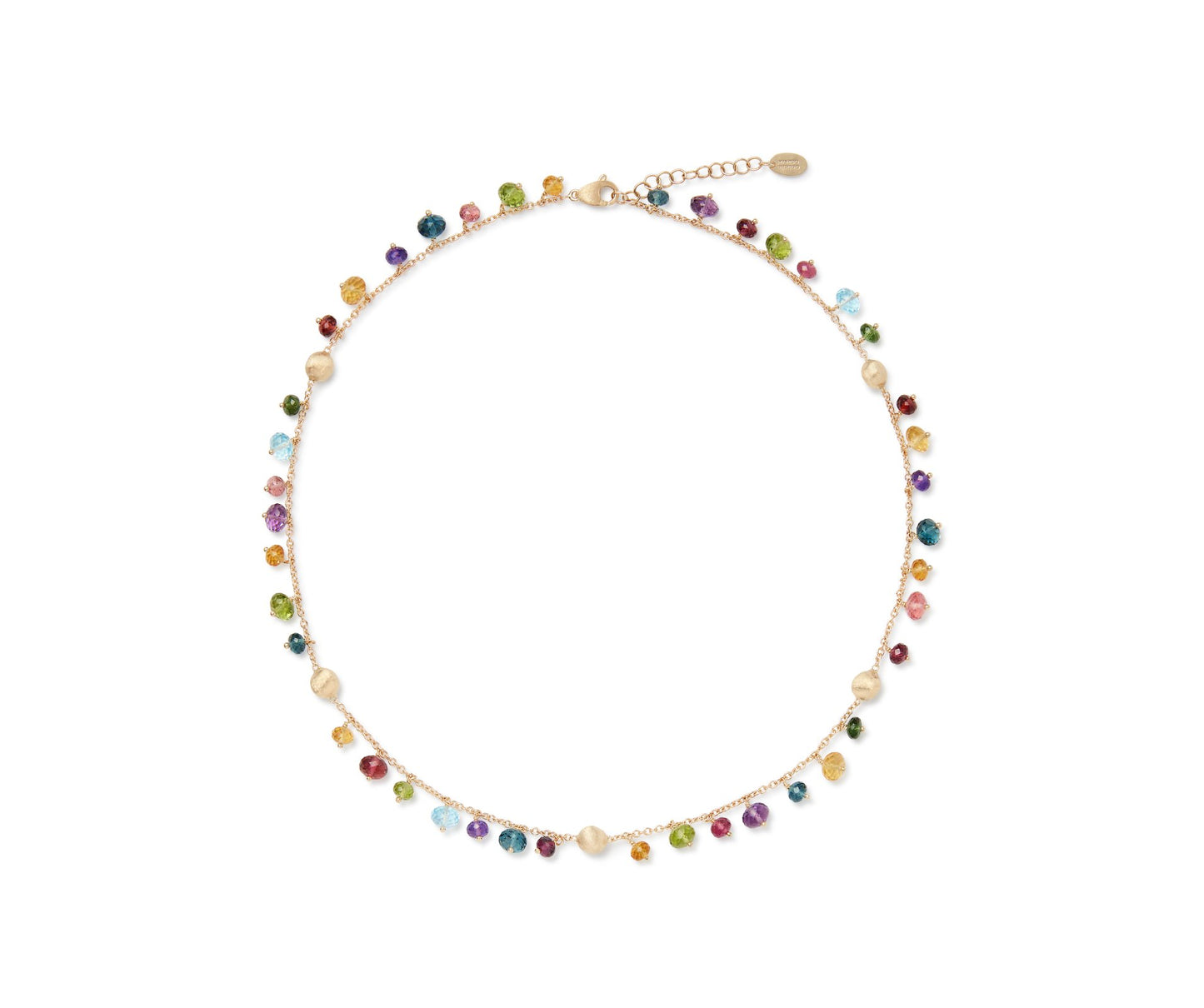 Marco Bicego's 18K Yellow Gold Africa Gemstones Necklace