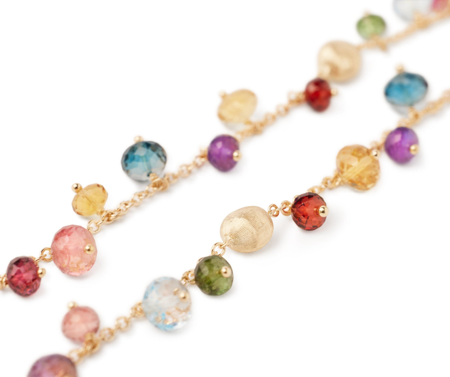 Marco Bicego's 18K Yellow Gold Africa Gemstones Necklace