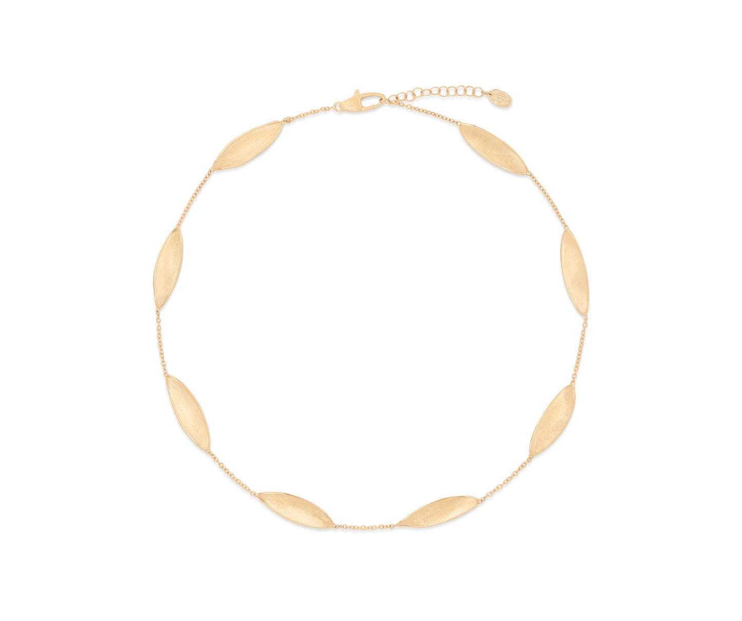 Marco Bicego's 18K Yellow Gold Lunaria Twist Necklace