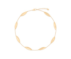 Marco Bicego's 18K Yellow Gold Lunaria Twist Necklace