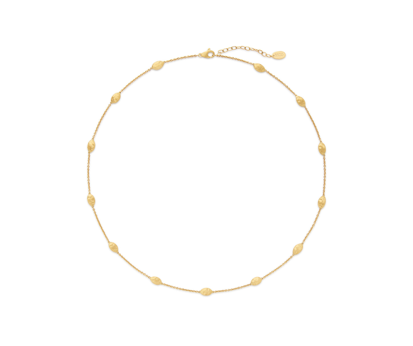 Marco Bicego's 18K Yellow Gold Siviglia Satin Necklace