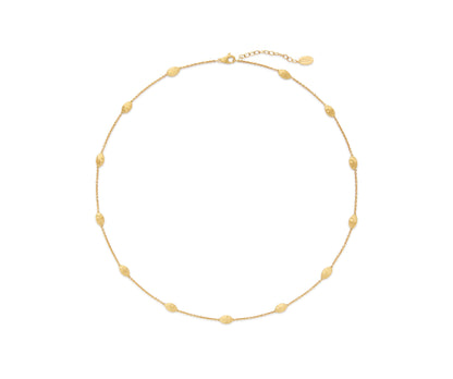 Marco Bicego's 18K Yellow Gold Siviglia Satin Necklace
