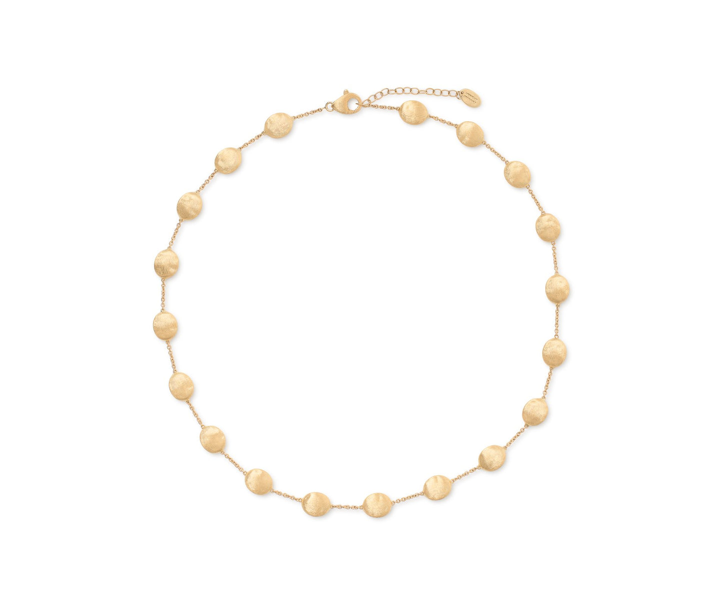 Marco Bicego's 18K Yellow Gold Siviglia Oval Elements Necklace