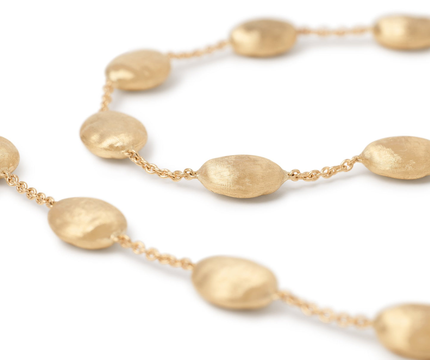 Marco Bicego's 18K Yellow Gold Siviglia Oval Elements Necklace