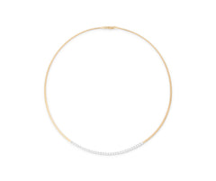 Marco Bicego's 18K Two-tone Masai Diamond Coil Necklace