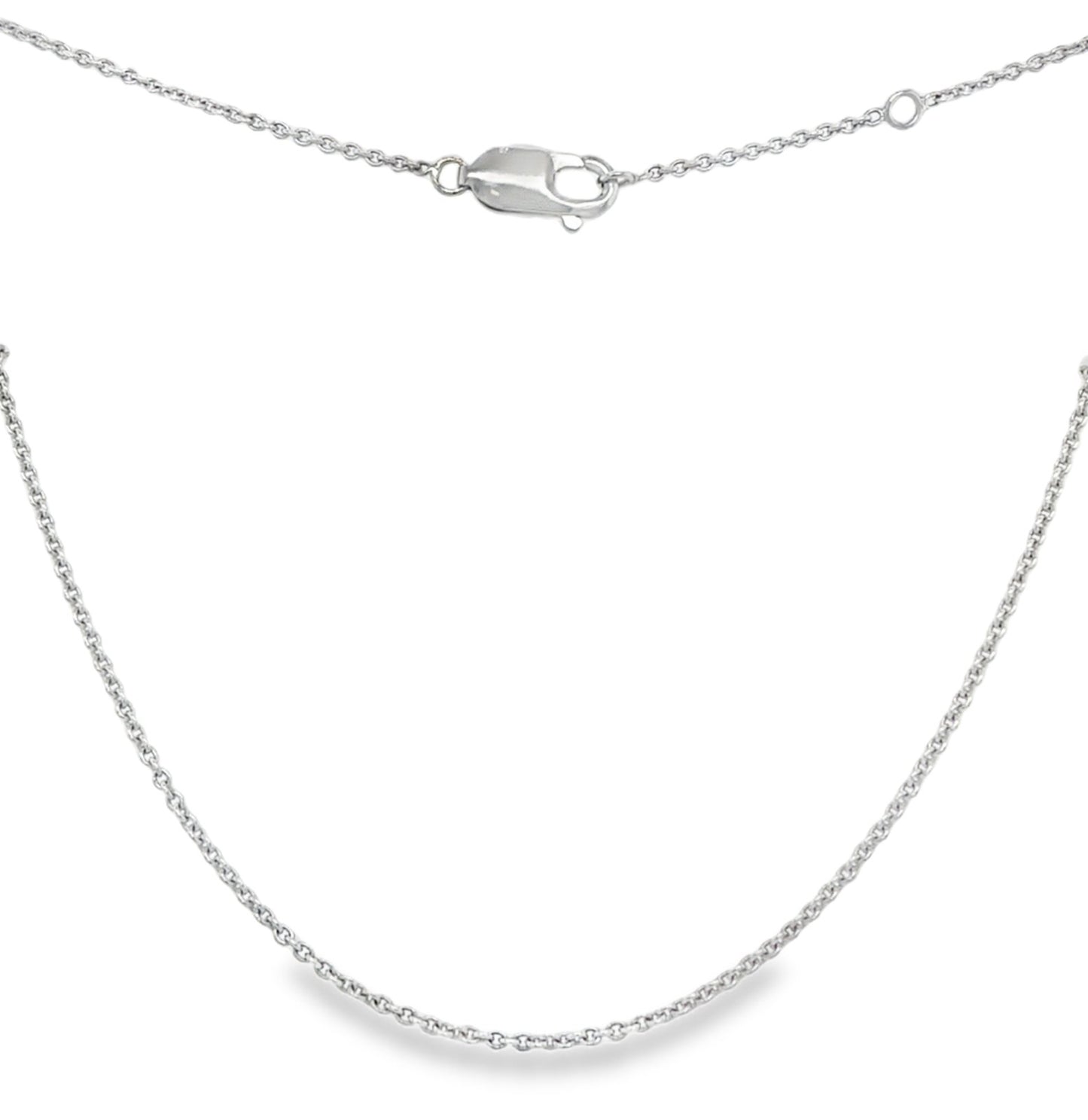 Jai's 14K White Gold Fine Cable Chain