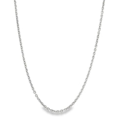 Jai's 14K White Gold Fine Cable Chain