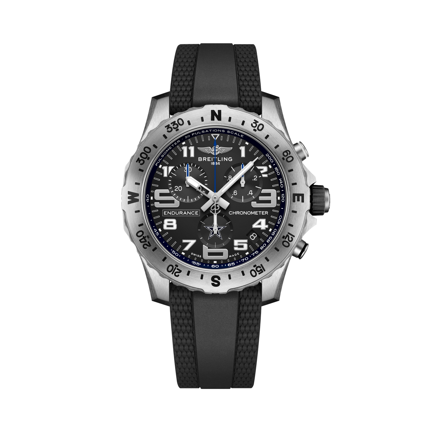 Breitling's Professional Endurance Pro 44 NFL Dallas Cowboys Edition with Black Dial