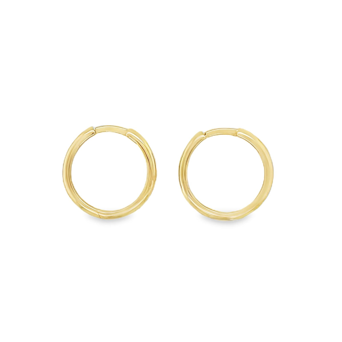 Jai's 14K Yellow Gold Medium Thin Huggies