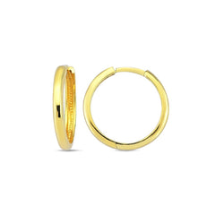 Jai's 14K Yellow Gold Medium Thin Huggies