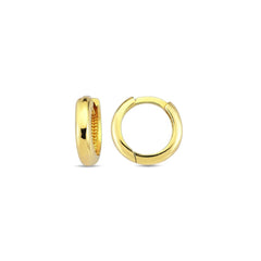 Jai's 14K Yellow Gold Petite Huggies