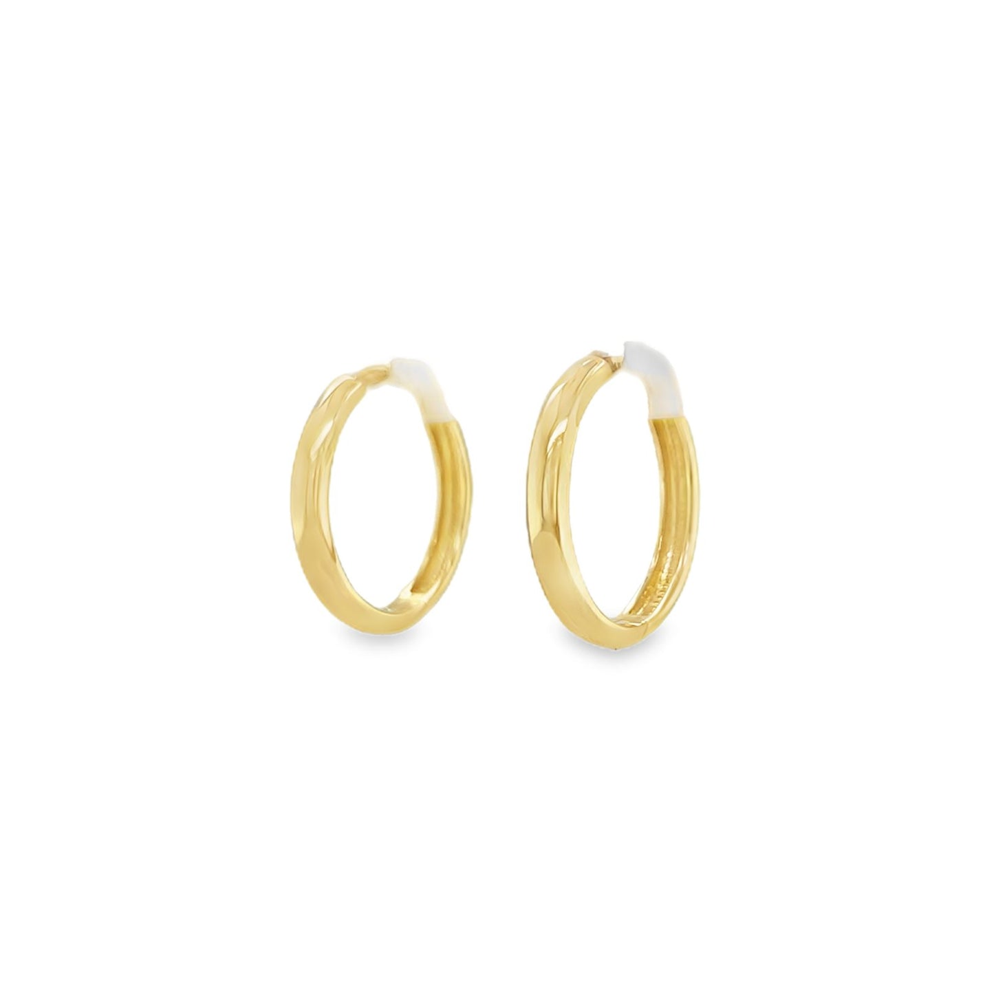 Jai's 14K Yellow Gold Thin Hoops