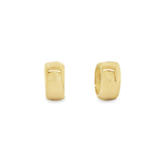Jai's 14K Yellow Gold Petite Thick Hoops