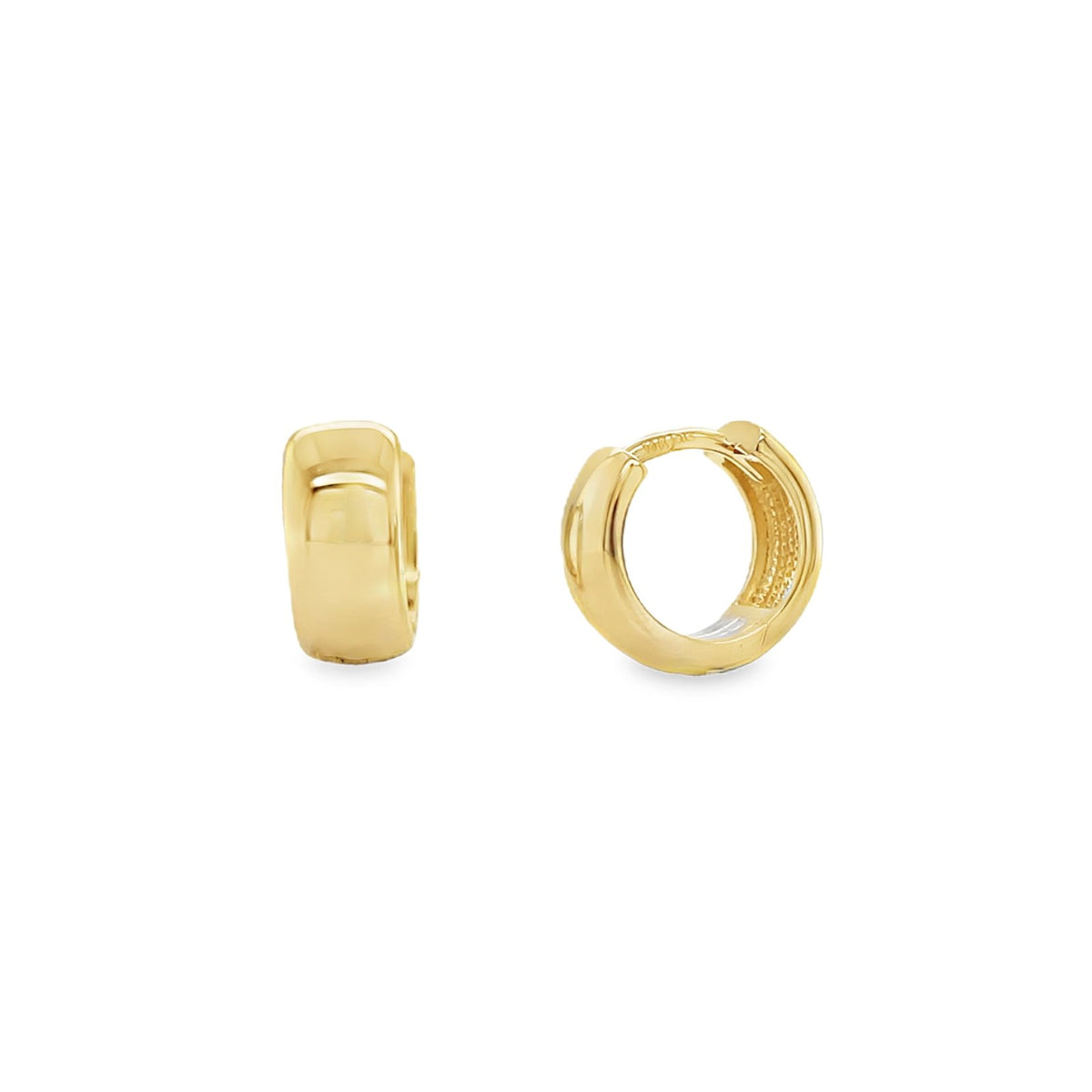 Jai's 14K Yellow Gold Petite Thick Hoops
