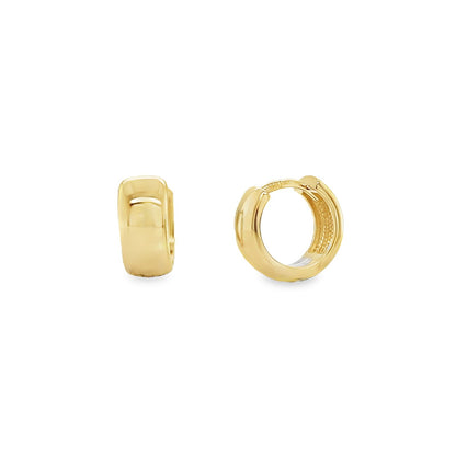 Jai's 14K Yellow Gold Petite Thick Hoops