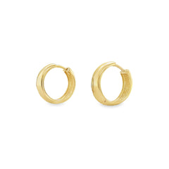Jai's 14K Yellow Gold Thick Hoops