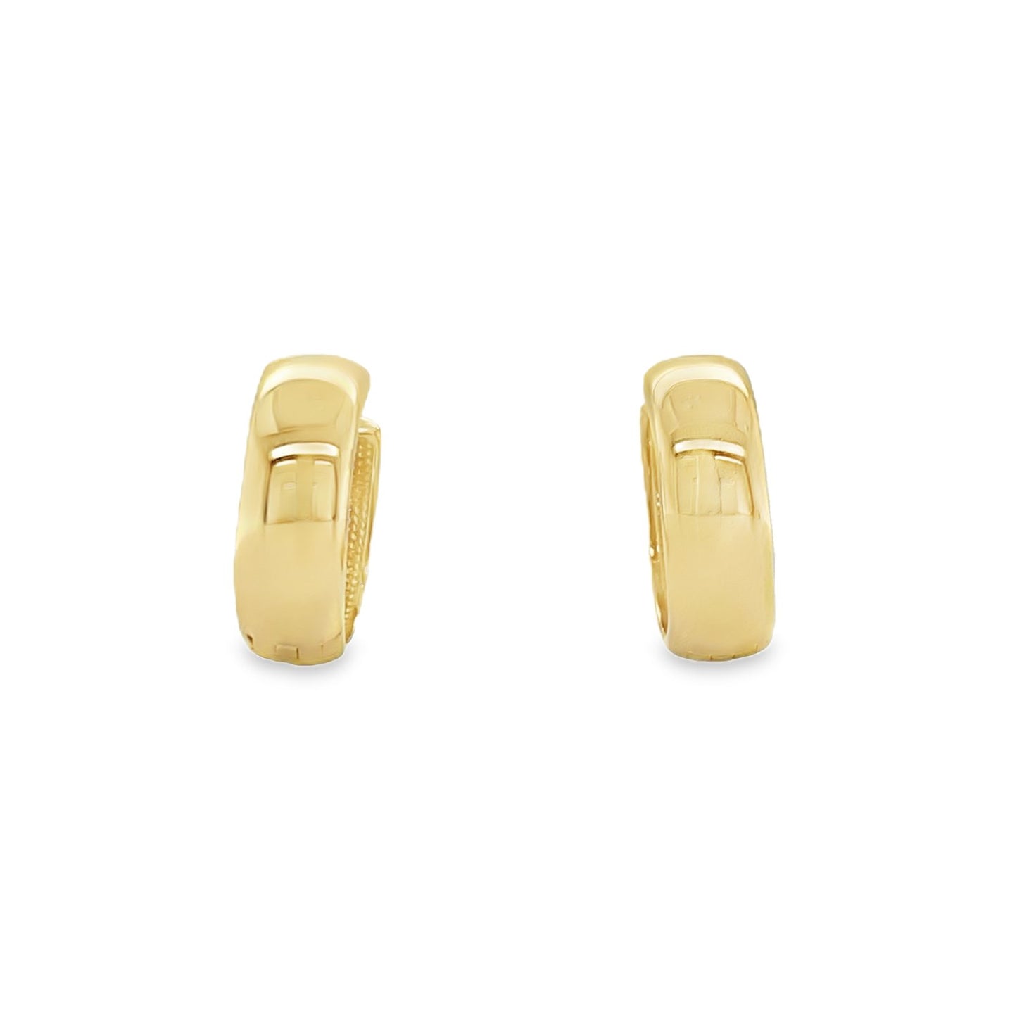 Jai's 14K Yellow Gold Thick Hoops