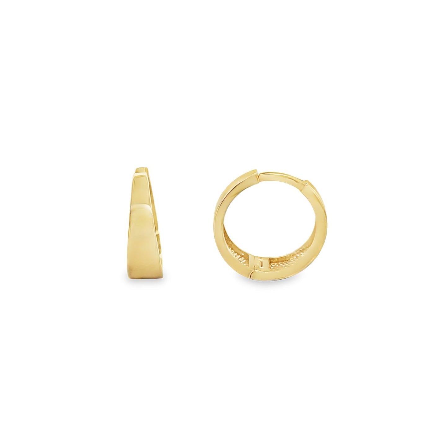 Jai's 14K Yellow Gold Extra-thick Huggies