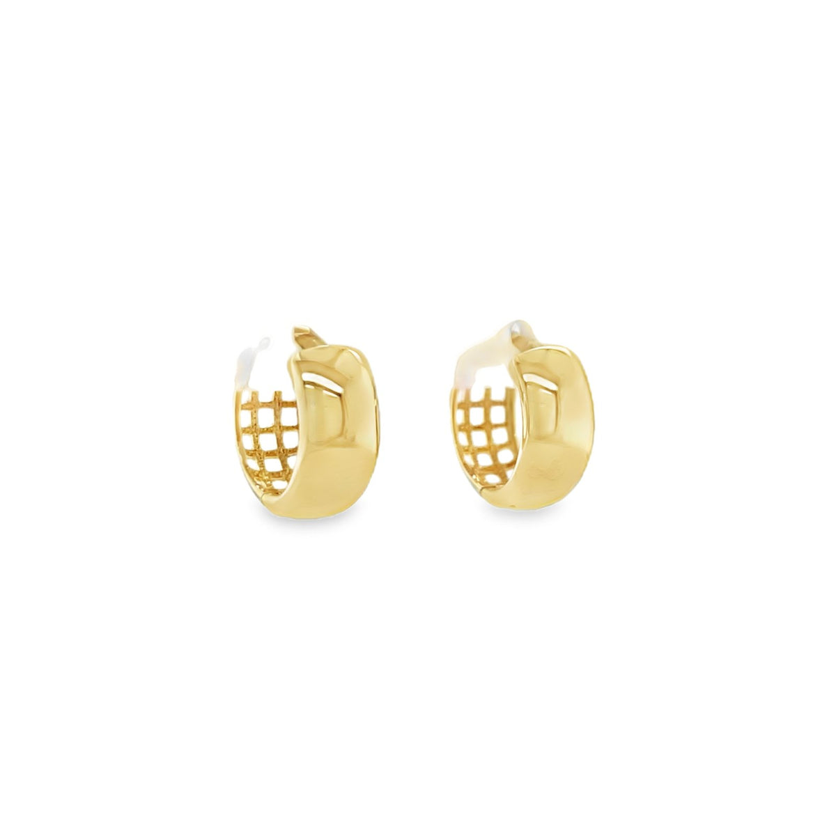 Jai's 14K Yellow Gold Extra-thick Petite Huggies