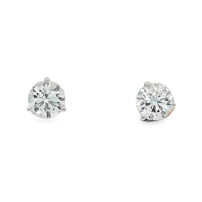 Jai's 18K Yellow Gold 1.5-carat Solitaire Diamond Martini Studs